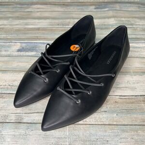 Aerosoles Flats Lace Up Pointed Toe Womens Size 11
